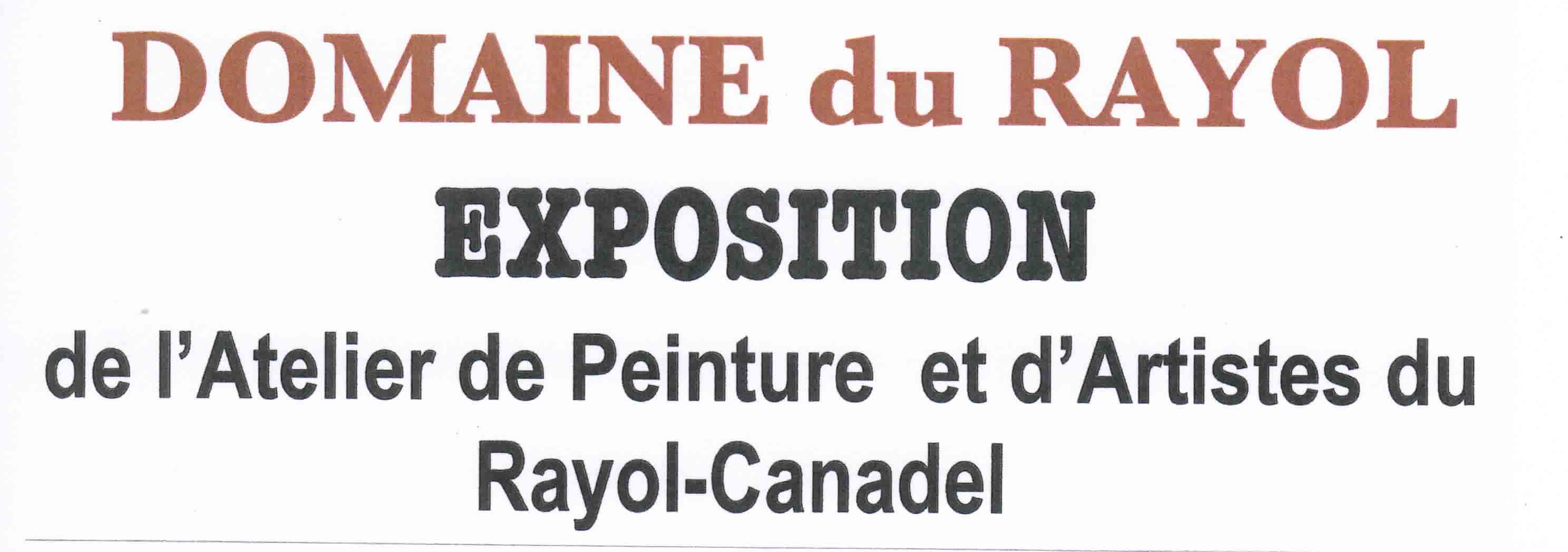 Exposition de l’Atelier de peinture et d’Artistes du Rayol-Canadel