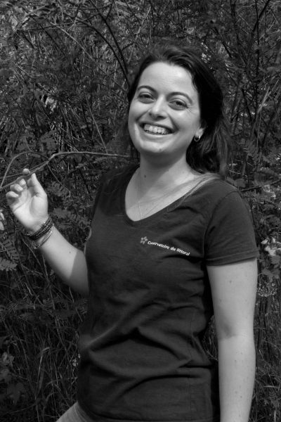 Chloé GOSSELIN, volontaire en service civique © Domaine du Rayol, Fanny Rigon