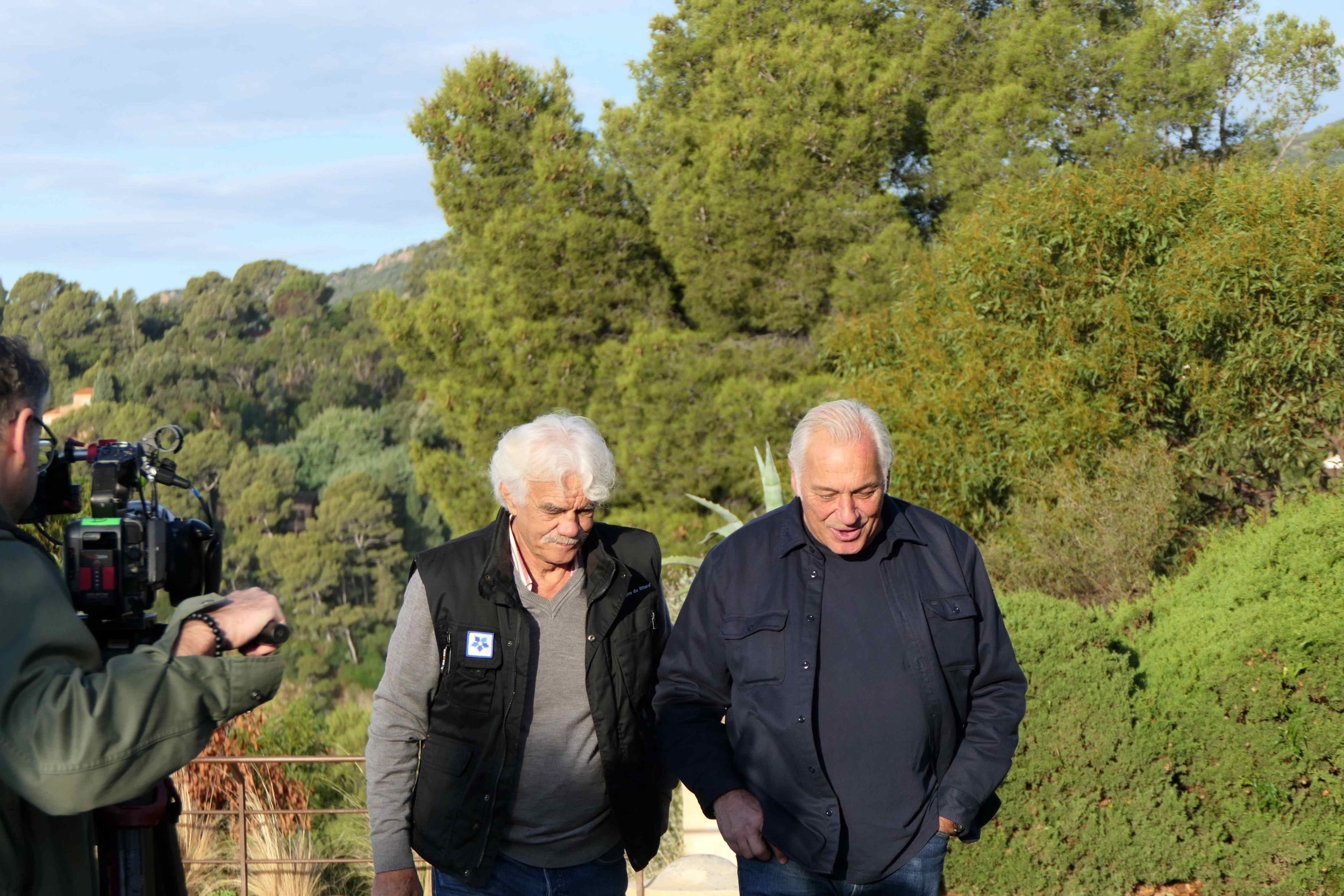 Stéphane Thebaut en visite au Domaine du Rayol dans « M comme Maison »
